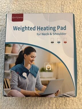 Comfytemp Blue Weighted Heating Pad for Neck & Shoulder (NEW)